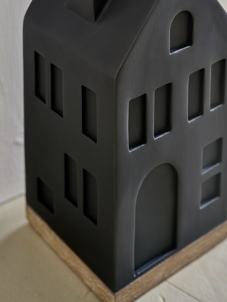 Black Bronx Wood Effect House Doorstop - Image 2 of 5