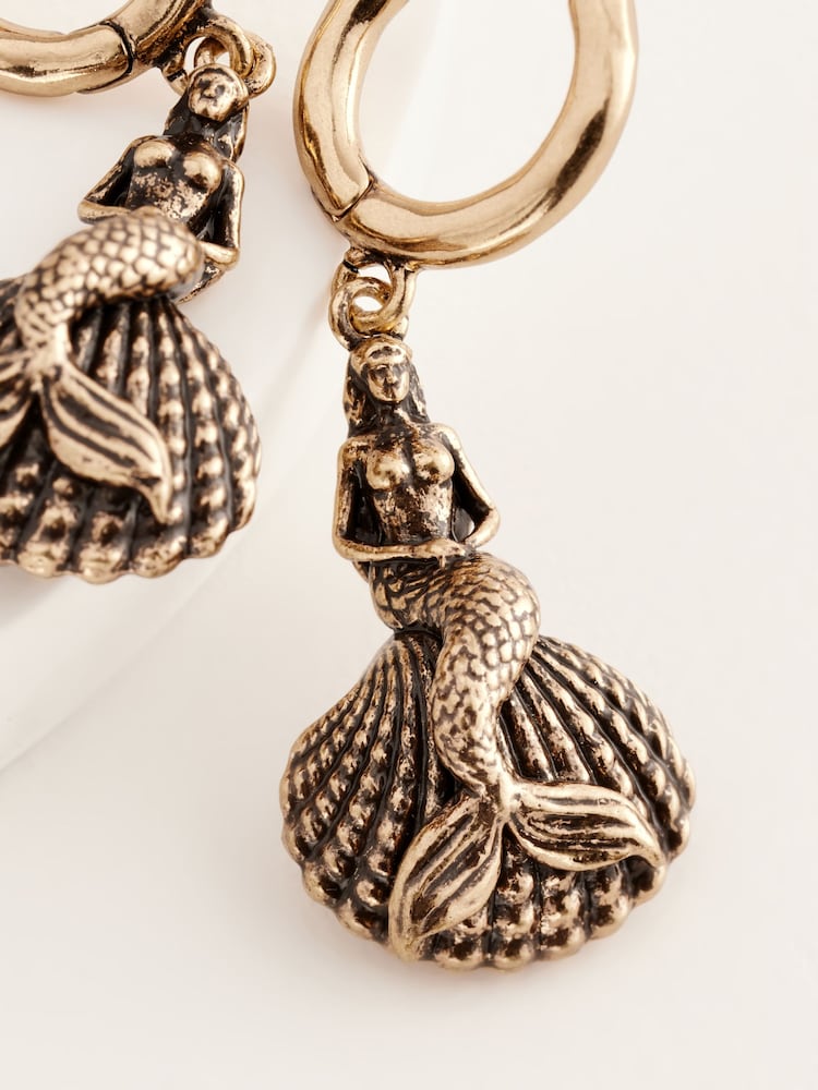 Rockett St George Mermaid Drop Earrings - صورة 5 من 5