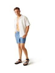 Regatta Blue Sky Mens Mackleyna Swim Shorts - Image 3 of 7