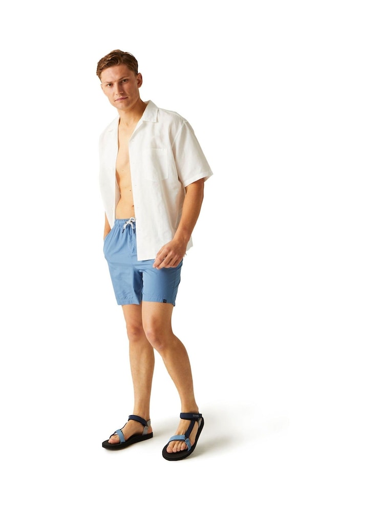 Regatta Blue Sky Mens Mackleyna Swim Shorts - Image 3 of 7