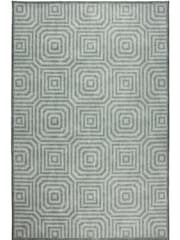 Laurence Llewelyn-Bowen Grey Cassetino Stripe Washable Flat Weave Rug - Image 3 of 6