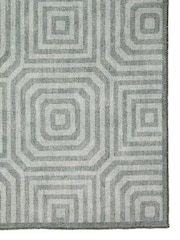 Laurence Llewelyn-Bowen Grey Cassetino Stripe Washable Flat Weave Rug - Image 4 of 6