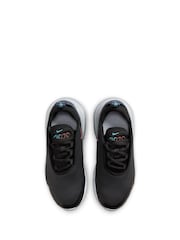 Nike Black/White Youth Air Max 270 Trainers - Image 5 of 8