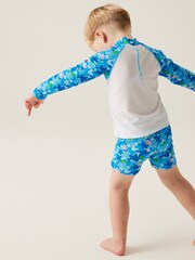 Regatta Blue Peppa Pig Rash Suit - Image 2 of 10