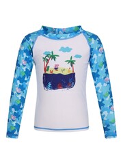 Regatta Blue Peppa Pig Rash Suit - Image 5 of 10