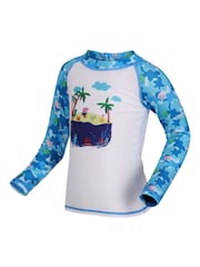 Regatta Blue Peppa Pig Rash Suit - Image 7 of 10