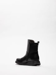 Fly London Soch Ankle Black Boots - Image 4 of 4