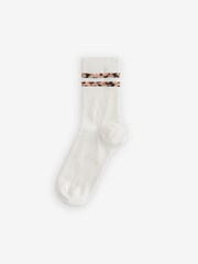 Rockett St George Leopard Socks 4 Pack - Image 2 of 7