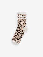Rockett St George Leopard Socks 4 Pack - Image 3 of 7