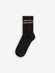Rockett St George Leopard Socks 4 Pack - Image 5 of 7