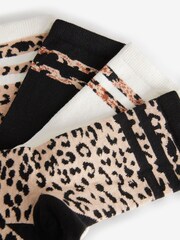 Rockett St George Leopard Socks 4 Pack - Image 6 of 7