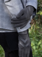 Totes Grey Original Stretch Gloves With Brushed Lining And Smartouch - Image 2 of 2