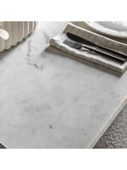 Gallery Home Grey Kenitra Marble Dining Table - Image 4 of 7