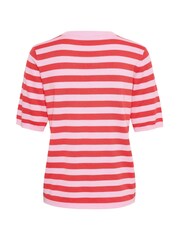 Kaffe Lizza Short Sleeve Stripes Pullover Jumper - Image 6 of 6