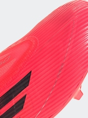 adidas Bright Red F50 League Laceless Firm Multi Ground Boots - Image 10 of 11