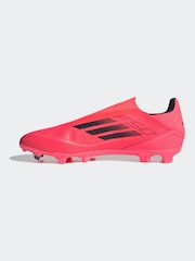 adidas Bright Red F50 League Laceless Firm Multi Ground Boots - Image 2 of 11