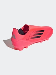 adidas Bright Red F50 League Laceless Firm Multi Ground Boots - Image 4 of 11