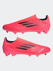 adidas Bright Red F50 League Laceless Firm Multi Ground Boots - Image 7 of 11