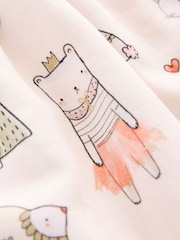 Cream Christmas Sweat Dress (3mths-7yrs) - Image 8 of 8