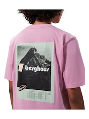 أرجواني - تيشرت بكُم قصير من القطن 100% من تشكيلة Advantage من Berghaus - صورة 7 من 11