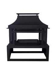 Callow Grey Large Premium Fireplace For Log Burning - Image 2 of 6