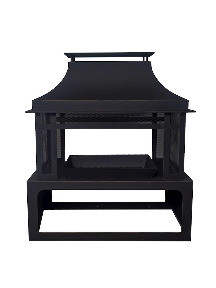 Callow Grey Large Premium Fireplace For Log Burning - Image 2 of 6