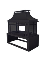 Callow Grey Large Premium Fireplace For Log Burning - Image 6 of 6