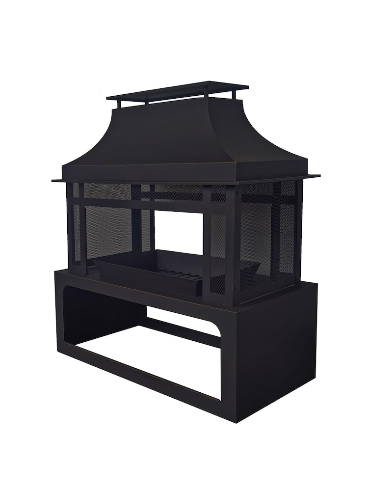 Callow Grey Large Premium Fireplace For Log Burning - Image 6 of 6
