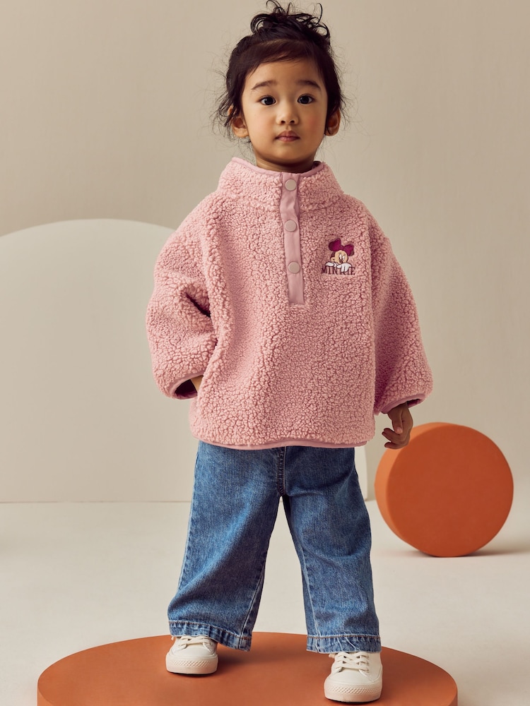 Pink Disney Minnie Fleece Top (3mths-7yrs) - Image 2 of 8