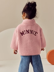 Pink Disney Minnie Fleece Top (3mths-7yrs) - Image 3 of 8