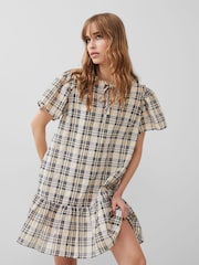 French Connection Ivy Check Dress - Image 3 of 4