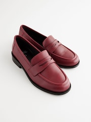 rdeča - Forever Comfort® Slim usnjeni mokasini - Slika 5 iz 7
