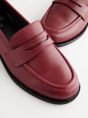 rdeča - Forever Comfort® Slim usnjeni mokasini - Slika 7 iz 7