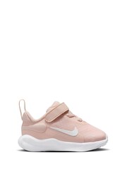 Nike Pale Pink Infant Revolution 7 Trainers - Image 1 of 7