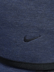 Nike Dark Blue BeigeWhite Tech Fleece Zip Up Hoodie - Image 9 of 9