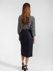 Hobbs Blue Ashleigh Skirt - Image 2 of 4