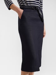 Hobbs Blue Ashleigh Skirt - Image 3 of 4