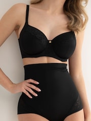 Pour Moi Black Effortless Non Padded Full Cup Side Support Bra - Image 2 of 4