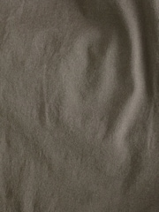 Marron fauve - Ajustement régulier - Pantalon cargo style militaire en tissu stretch - Image 11 of 11