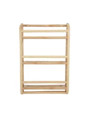 Cuddleco Natural Aria Rattan Wave Bookshelf - Image 2 of 4