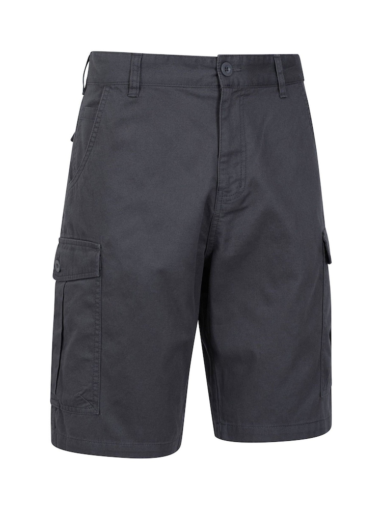Negro/gris - Pantalones cortos cargo para hombre 100% algodón Lakeside de Mountain Warehouse - Imagen 2 de 5 Negro/gris - Pantalones cortos cargo para hombre 100% algodón Lakeside de Mountain Warehouse - Imagen 2 de 5