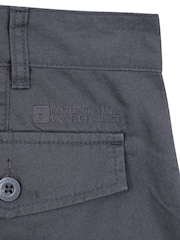Negro/gris - Pantalones cortos cargo para hombre 100% algodón Lakeside de Mountain Warehouse - Imagen 5 de 5