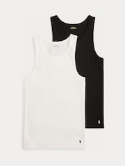 Polo Ralph Lauren Black Classic Vests 2 Pack - Image 1 of 1