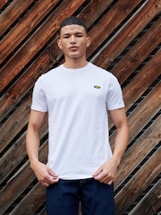 Weiß - Flyers Mens Classic Fit 100% Cotton T-Shirt - Bild 1 von 7