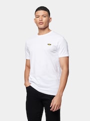 Weiß - Flyers Mens Classic Fit 100% Cotton T-Shirt - Bild 2 von 7