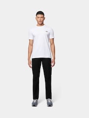 Weiß - Flyers Mens Classic Fit 100% Cotton T-Shirt - Bild 3 von 7