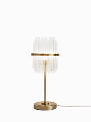 Lipsy Brass Glass Table Lamp - Image 4 of 4
