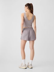 Gap Light Grey Brushed Jersey Shorts - Image 2 of 6