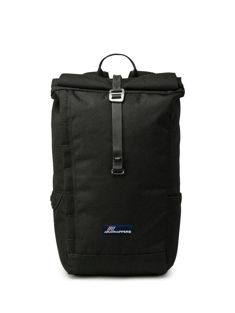 Craghoppers 16L Kiwi Black Rolltop Bag - Image 1 of 3