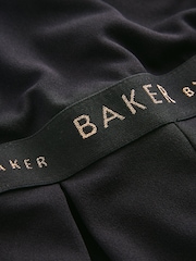 Baker by Ted Baker Organza Bow Detail Black Jumpsuit - Image 9 of 9